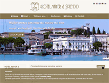 Tablet Screenshot of hotelmayerdesenzano.com